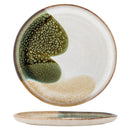 Bloomingville - Jules Tallerken, Grøn, Stentøj - Ø28,5 × H2 cm