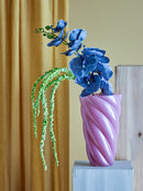 Bloomingville - Callo Vase, Rosa, Glas - Ø17 × H29 cm