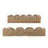 Bloomingville - Brea Serveringsbakke, Natur, Søgræs - L35 × H7 × B24/L45 × H8 × B35 cm, sæt med 2