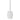 Bloomingville - Pica Pendel, Hvid, polyester - Ø21 × H28 cm