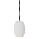 Bloomingville - Pica Pendel, Hvid, polyester - Ø21 × H28 cm