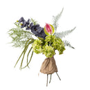 Bloomingville - Poetry Buket, Grøn, Kunstige Blomster - Ø30 × H80 cm