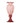 Bloomingville - Frills Vase, Rosa, Glas - Ø14 × H34 cm