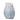 Bloomingville - Esra Vase, Blå, Stentøj - L21,5 × H22 × B13 cm