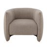 Bloomingville - Bacio Loungestol, Natur, Genanvendt polyester - L92 × H74 × B87 cm