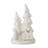Bloomingville - Fadima Deko, Hvid, Stentøj - L8,5 × H14 × B6,5 cm