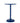 Bloomingville - Ellar Sidebord, Blå, FSC® 100%, MDF - Ø40 × H61 cm
