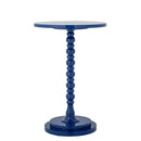 Bloomingville - Ellar Sidebord, Blå, FSC® 100%, MDF - Ø40 × H61 cm