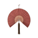 Bloomingville - Jaime Vægdekoration, Rosa, Bambus - L75 × H70 cm