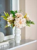 Bloomingville - Glow Buket, Natur, Kunstige Blomster - Ø23 × H46 cm