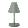 Bloomingville - Lianna bærbar lampe, Genopladelig, Grøn, Jern - L15 × H28 × B13,5 cm