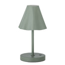 Bloomingville - Lianna bærbar lampe, Genopladelig, Grøn, Jern - L15 × H28 × B13,5 cm