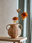 Bloomingville - Uni Vase, Natur, Glas - Ø25 × H25,5 cm
