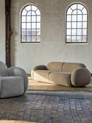 Bloomingville - Magola Sofa, Brun, FSC® Mix, fyrretræ - L228 × H72 × B94 cm