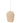 Bloomingville - Naluna Pendel, Natur, polyester - Ø42 × H50 cm