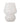 Bloomingville - Halim Vase, Hvid, Glas - Ø13 × H18,5 cm