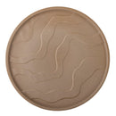 Bloomingville - Noria Fad, Brun, Stentøj - Ø32 × H2 cm