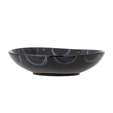 Bloomingville - Maricala Skål, Multifarvet, Stentøj - Ø30 × H7,5 cm