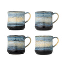 Bloomingville - Deana Krus, Multifarvet, Stentøj - Ø8,5 × H9 cm, sæt med 4