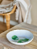 Bloomingville - Mati Skål, Grøn, Stentøj - Ø29 × H6 cm