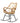 Bloomingville - Reine Gyngestol, Natur, Rattan - L78 × H86 × B53 cm