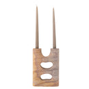 Bloomingville - Lodi Lysestage, Natur, Sandsten - L18 × H25,5 × B7 cm
