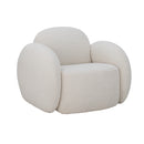 Bloomingville - Zanno Loungestol, Hvid, FSC® Mix, fyrretræ - L110 × H80 × B90 cm