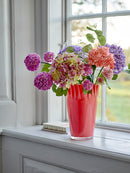 Bloomingville - Janine Vase, orange, Glas - Ø20 × H30 cm