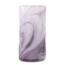 Bloomingville - Moore Vase, Lilla, Glas - Ø12 × H24,5 cm