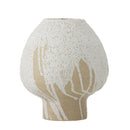 Bloomingville - Morag Vase, Natur, Stentøj - Ø17 × H19 cm