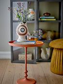 Bloomingville - Anjou Sidebord, orange, Aluminium - Ø37 × H45 cm