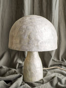 Bloomingville - Adria Bordlampe, Natur, perlemor - Ø30 × H43 cm