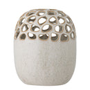 Bloomingville - Elissa Vase, Natur, Stentøj - Ø16 × H19 cm