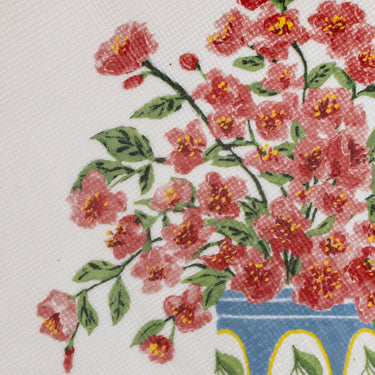 Bloomingville - Dorothy Skål, Multifarvet, Stentøj - Ø28 × H6,5 cm