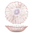 Bloomingville - Mariko Skål, Rosa, Glas - Ø31 × H8 cm