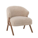 Bloomingville - Camino Loungestol, Natur, FSC® 100%, Gummitræ - L68 × H80 × B70 cm