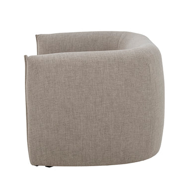 Bloomingville - Bacio Sofa, Natur, Genanvendt polyester - L168 × H74 × B87 cm