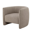Bloomingville - Bacio Loungestol, Natur, Genanvendt polyester - L92 × H74 × B87 cm