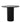 Bloomingville - Porto Spisebord, Sort, FSC® 100%, mangotræ - Ø90 × H76 cm
