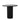 Bloomingville - Porto Spisebord, Sort, FSC® 100%, mangotræ - Ø90 × H76 cm