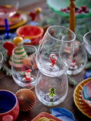 Bloomingville - Misa Drikkeglas, Multipak, Klar, Glas - Ø9 × H12 cm, sæt med 4