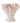 Bloomingville - Plier Vase, Rosa, Stentøj - L23 × H29 × B30 cm
