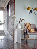 Bloomingville - Jasmia Sidebord, Hvid, Marmor - Ø46 × H53 cm
