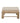 Bloomingville - Korfu Modulpuf, Natur, Bambus - L72 × H30 × B72 cm
