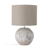 Bloomingville - Isedora Bordlampe, Natur, Stentøj - Ø40 × H59,5 cm