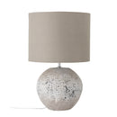 Bloomingville - Isedora Bordlampe, Natur, Stentøj - Ø40 × H59,5 cm
