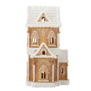 Bloomingville - Kevin Deko m/lys, Brun, Polyresin - L21 × H37 × B27 cm