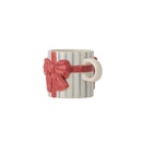 Bloomingville - Bowie Krus, Blå, Stentøj - Ø9,5 × H8 cm, sæt med 4