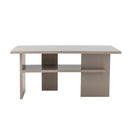 Bloomingville - Norvida Sofabord, Grå, MDF - L90 × H42 × B50 cm