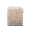 Bloomingville - Bobbie Taburet, Natur, polyester - L70 × H45 × B40 cm